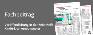 fachbeitrag_kinderkrankenschwester_infektionen_im_krankenhaus_teaser Fachbeitrag in der kinderkrankenschwester zum Thema Krankenhausinfektionen