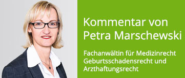 kommentar_marschewski_artikel Fachanwältin für Medizinrecht Petra Marschweski